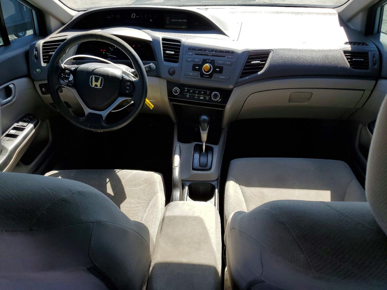 2012 Honda Civic Lx Silver vin: 19XFB2F52CE356805