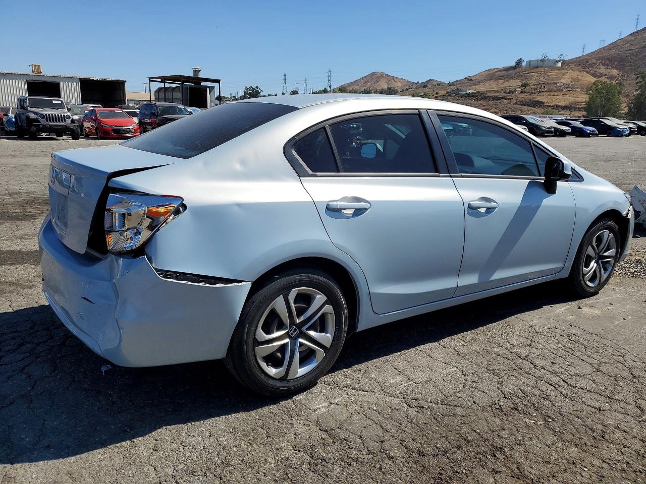 2012 Honda Civic Lx Silver vin: 19XFB2F52CE356805