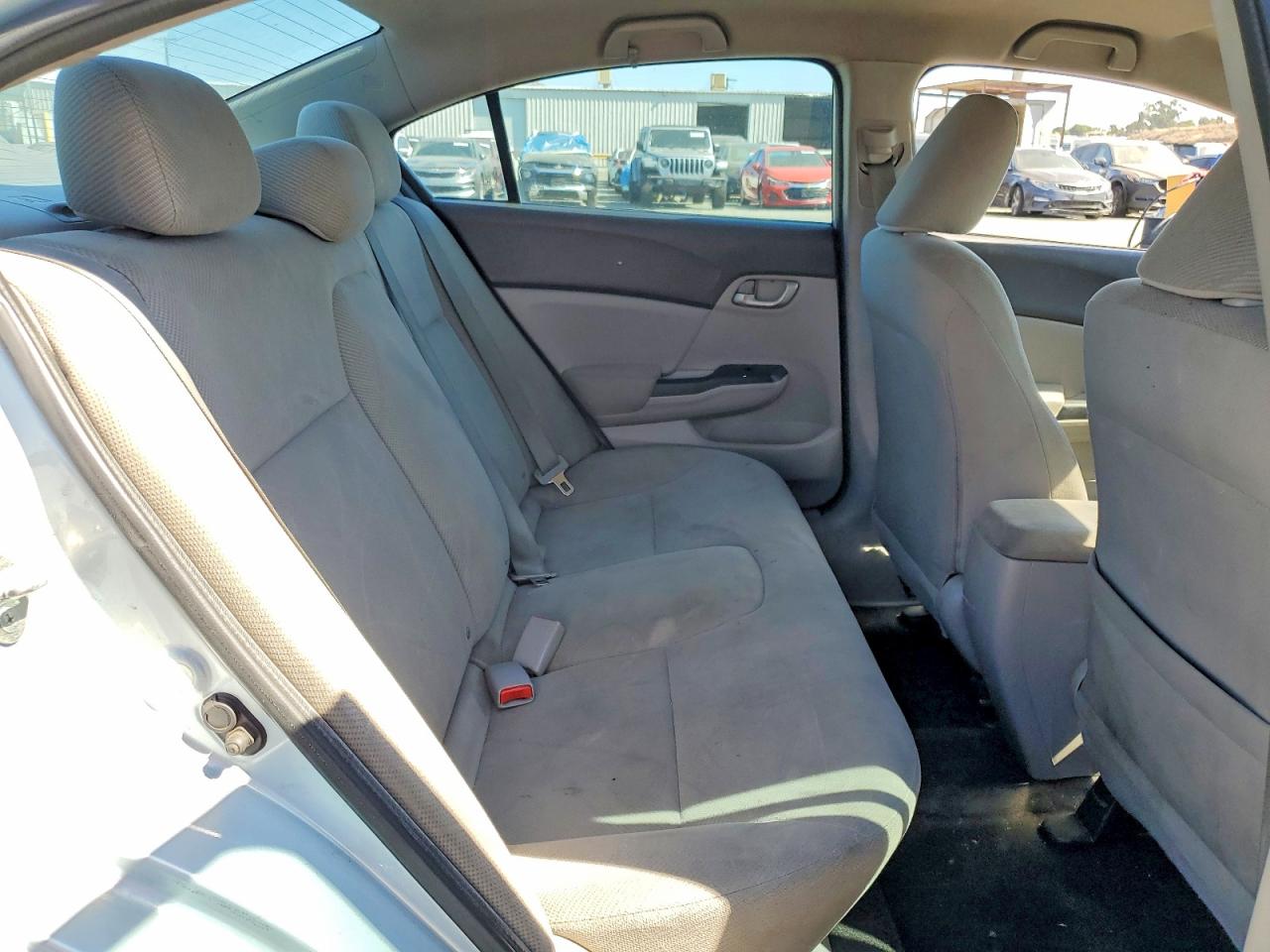 2012 Honda Civic Lx Silver vin: 19XFB2F52CE356805