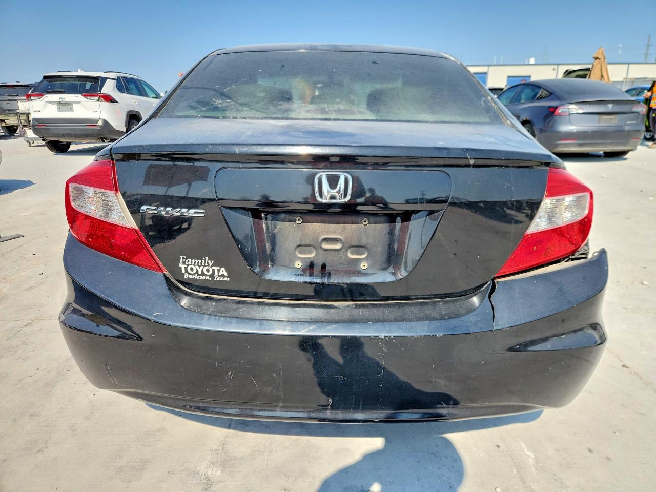 2012 Honda Civic Lx Черный vin: 19XFB2F52CE369828