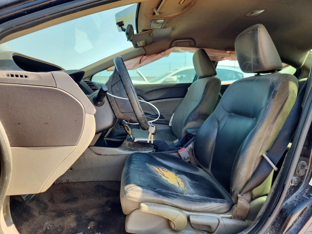 2012 Honda Civic Lx Черный vin: 19XFB2F52CE369828