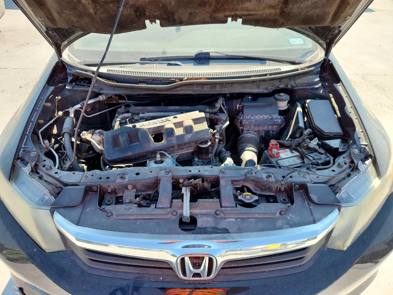 2012 Honda Civic Lx Черный vin: 19XFB2F52CE369828
