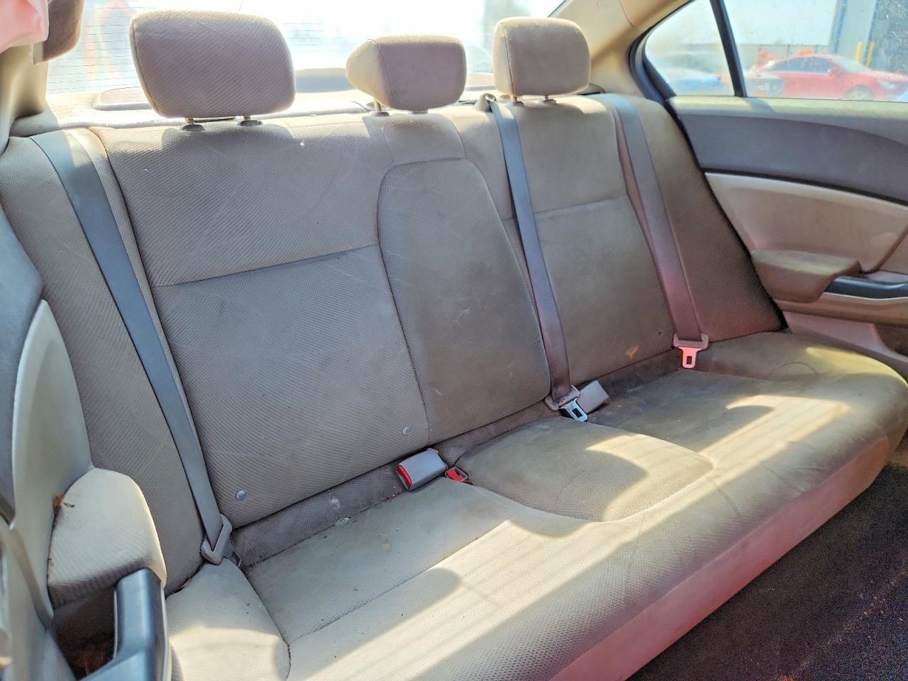 2012 Honda Civic Lx Черный vin: 19XFB2F52CE369828