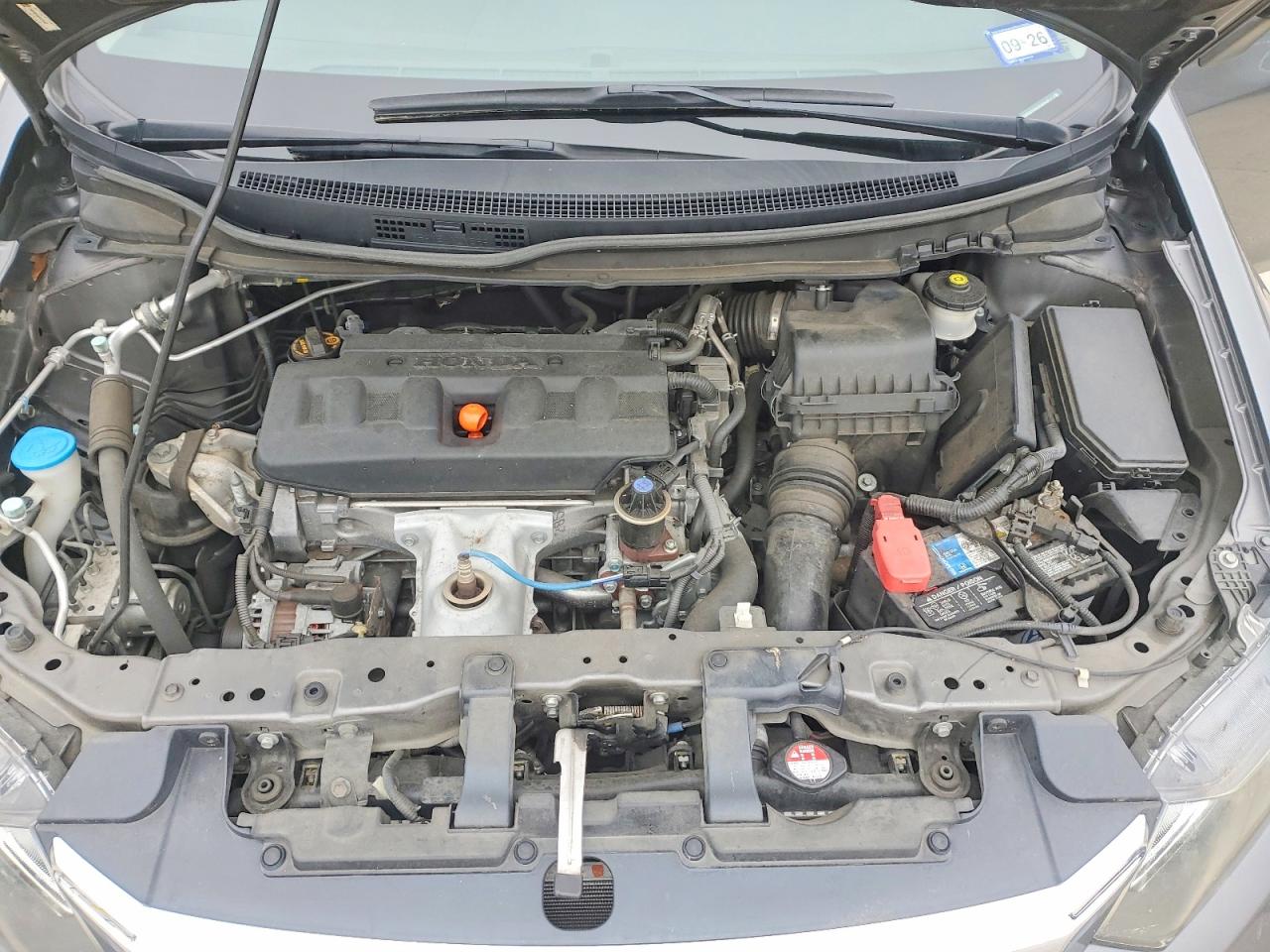2012 Honda Civic Lx Gray vin: 19XFB2F52CE372437