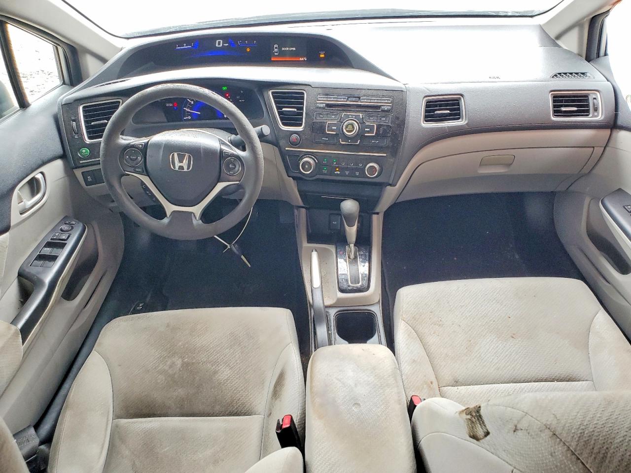 2013 Honda Civic Lx Серебряный vin: 19XFB2F52DE010187