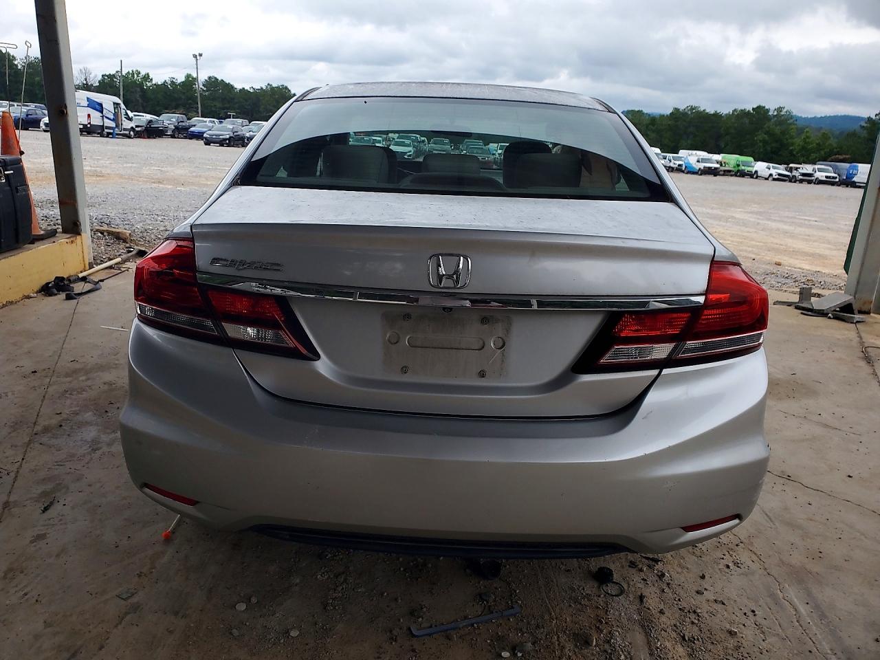 2013 Honda Civic Lx Серебряный vin: 19XFB2F52DE010187