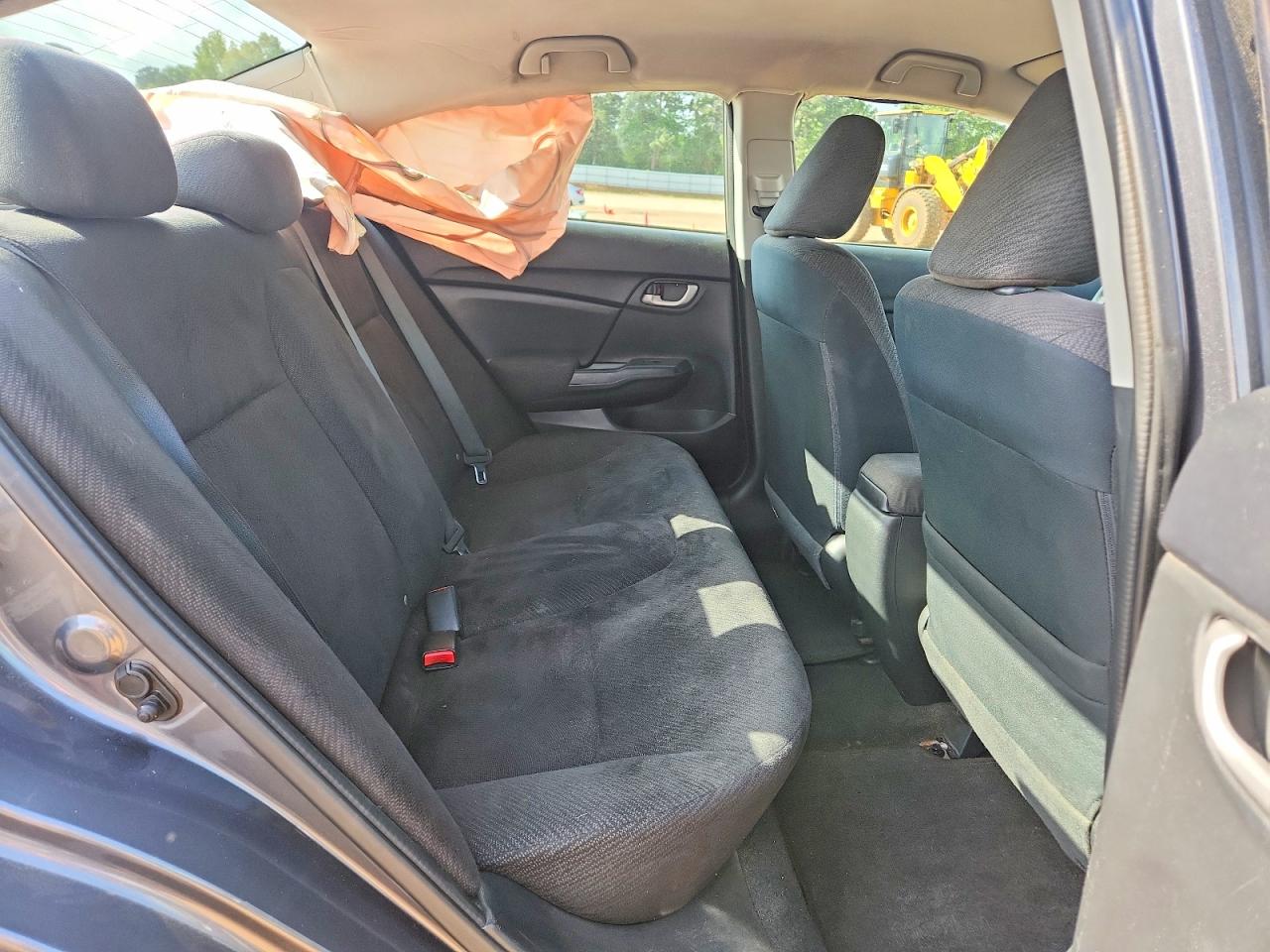 2013 Honda Civic Lx Gray vin: 19XFB2F52DE043805