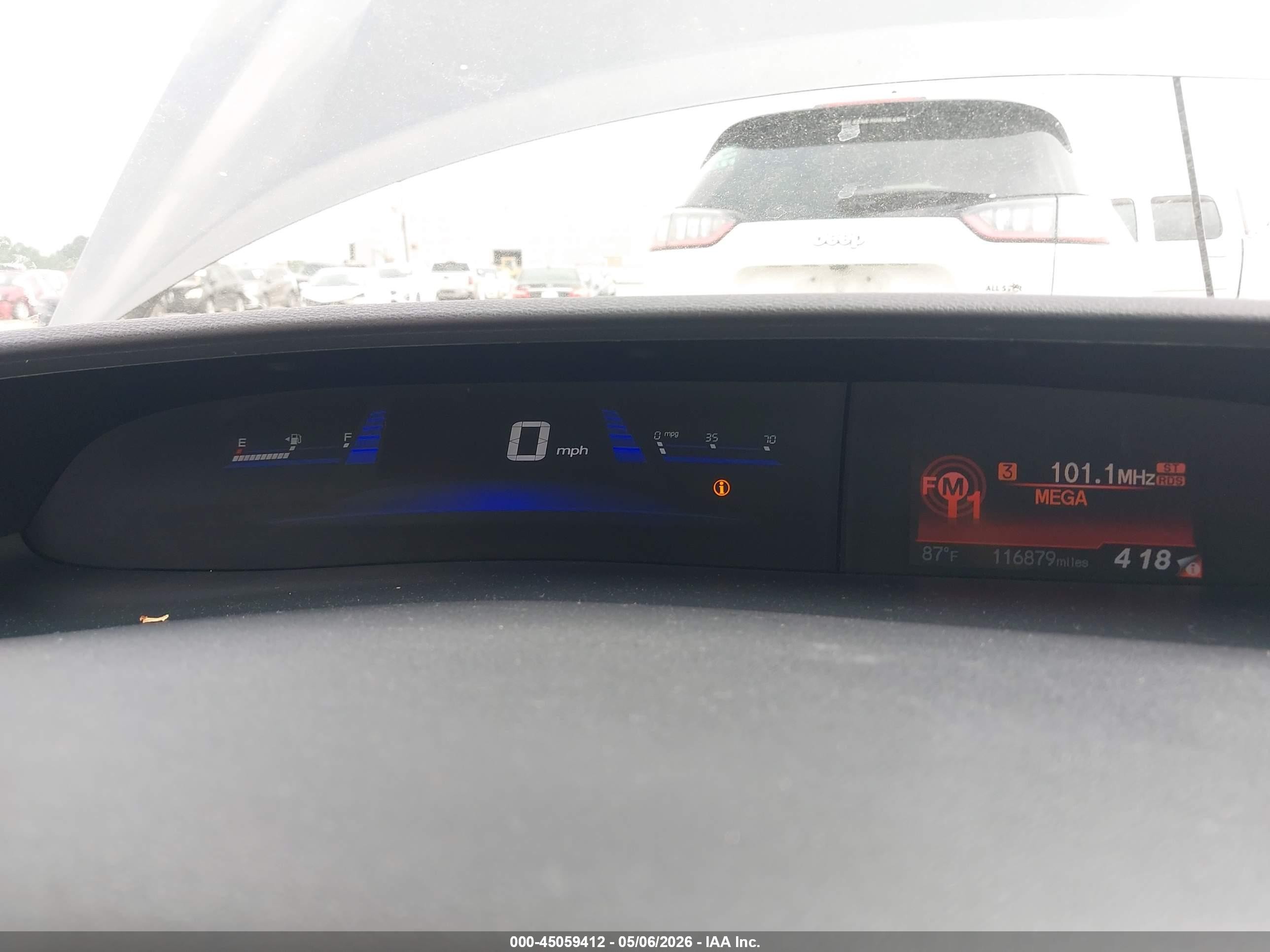 2013 Honda Civic Lx Gray vin: 19XFB2F52DE066534