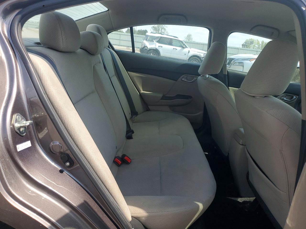 2013 Honda Civic Lx Gray vin: 19XFB2F52DE091546