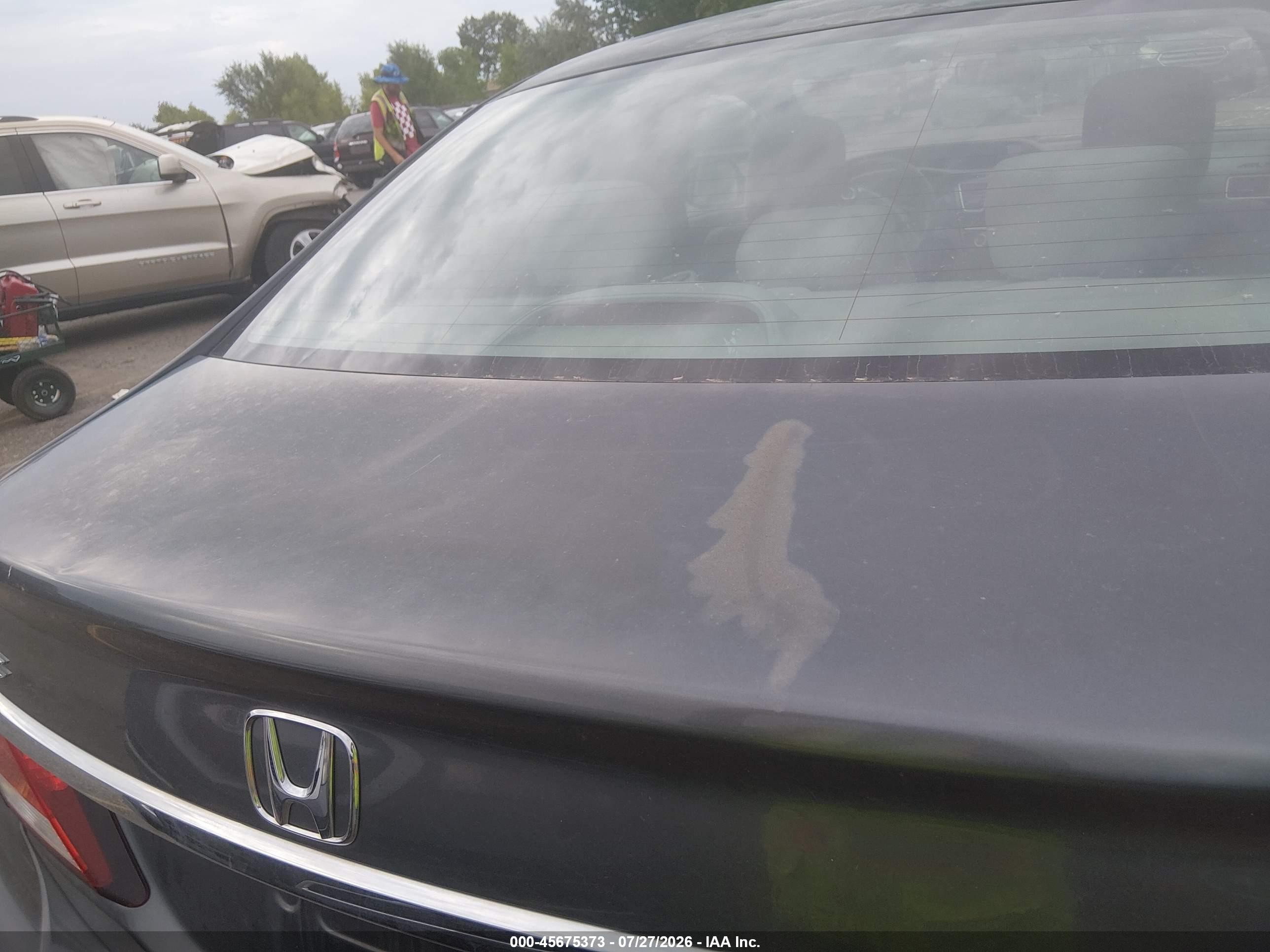 2013 Honda Civic Lx Серый vin: 19XFB2F52DE093412