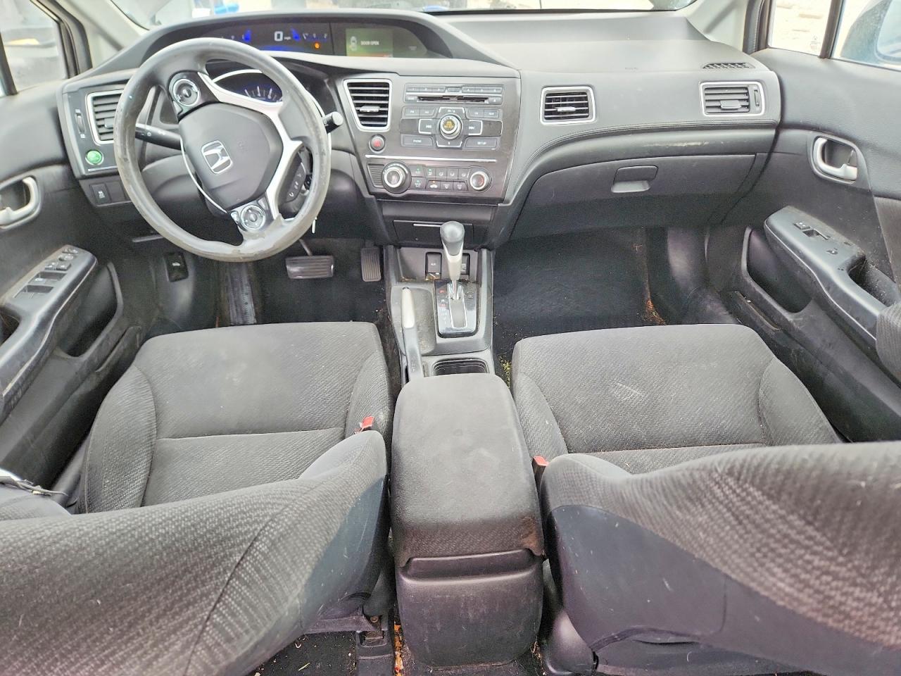 2013 Honda Civic Lx Black vin: 19XFB2F52DE208459
