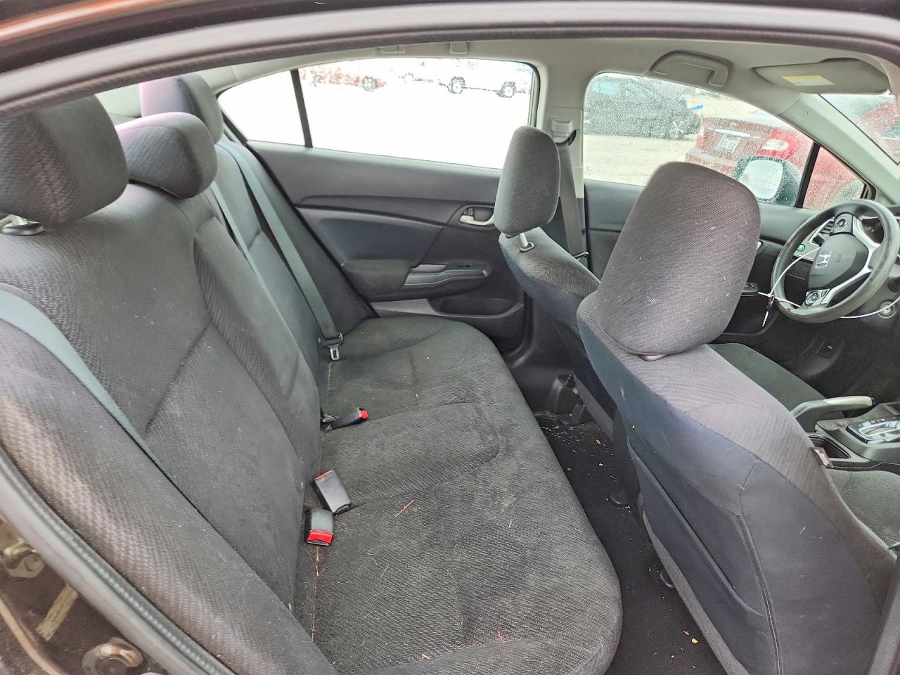 2013 Honda Civic Lx Black vin: 19XFB2F52DE208459