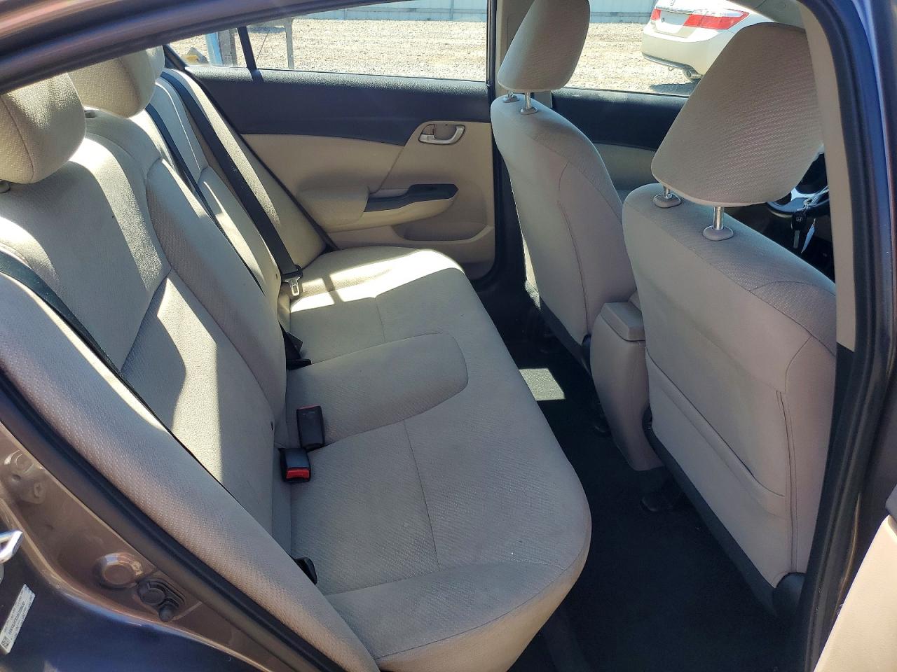 2013 Honda Civic Lx Gray vin: 19XFB2F52DE228632