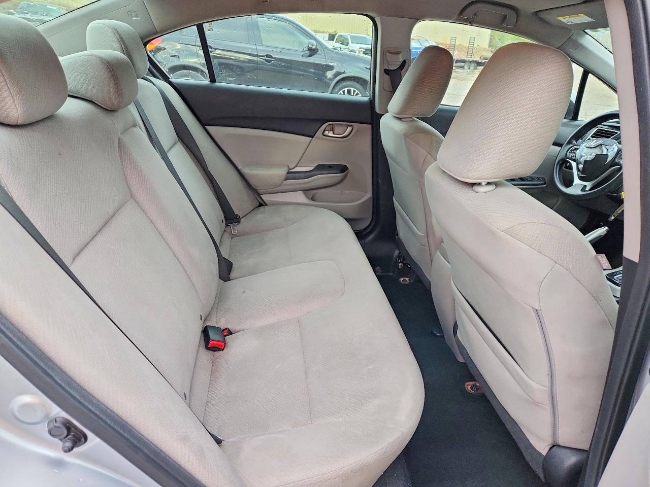 2013 Honda Civic Lx Silver vin: 19XFB2F52DE229697