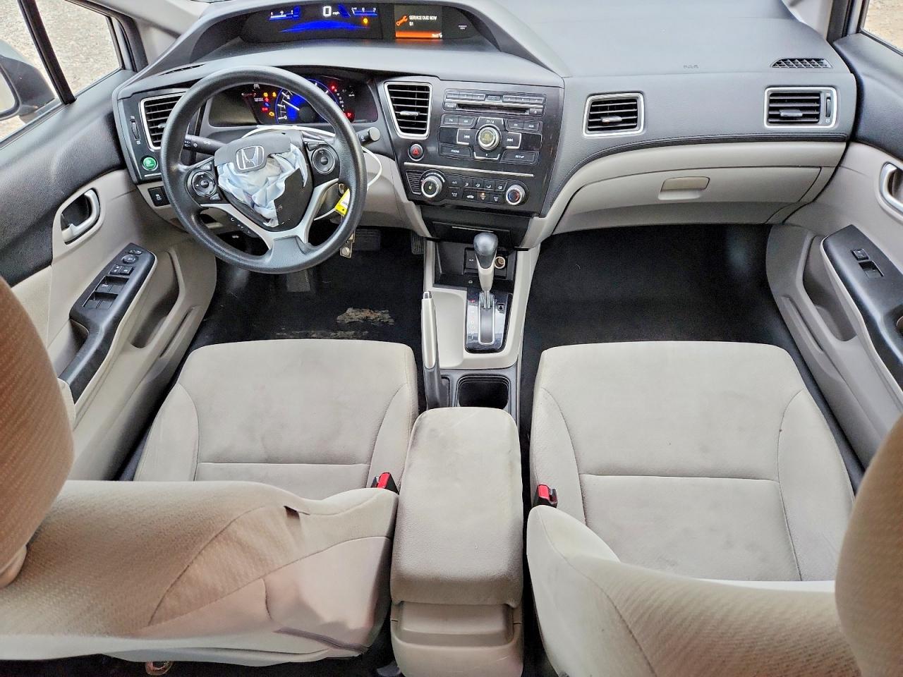 2013 Honda Civic Lx Silver vin: 19XFB2F52DE229697