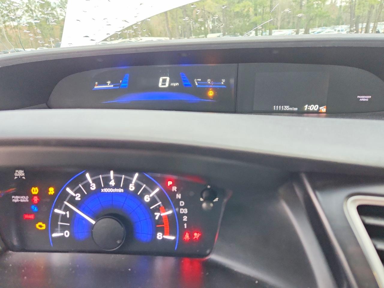 2013 Honda Civic Lx Silver vin: 19XFB2F52DE229697