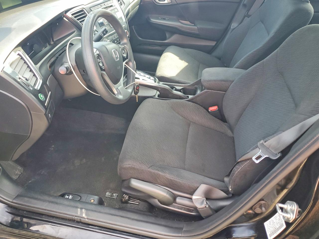 2013 Honda Civic Lx Black vin: 19XFB2F52DE248010