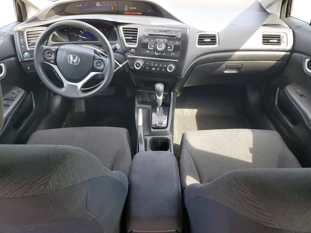 2013 Honda Civic Lx Black vin: 19XFB2F52DE248010