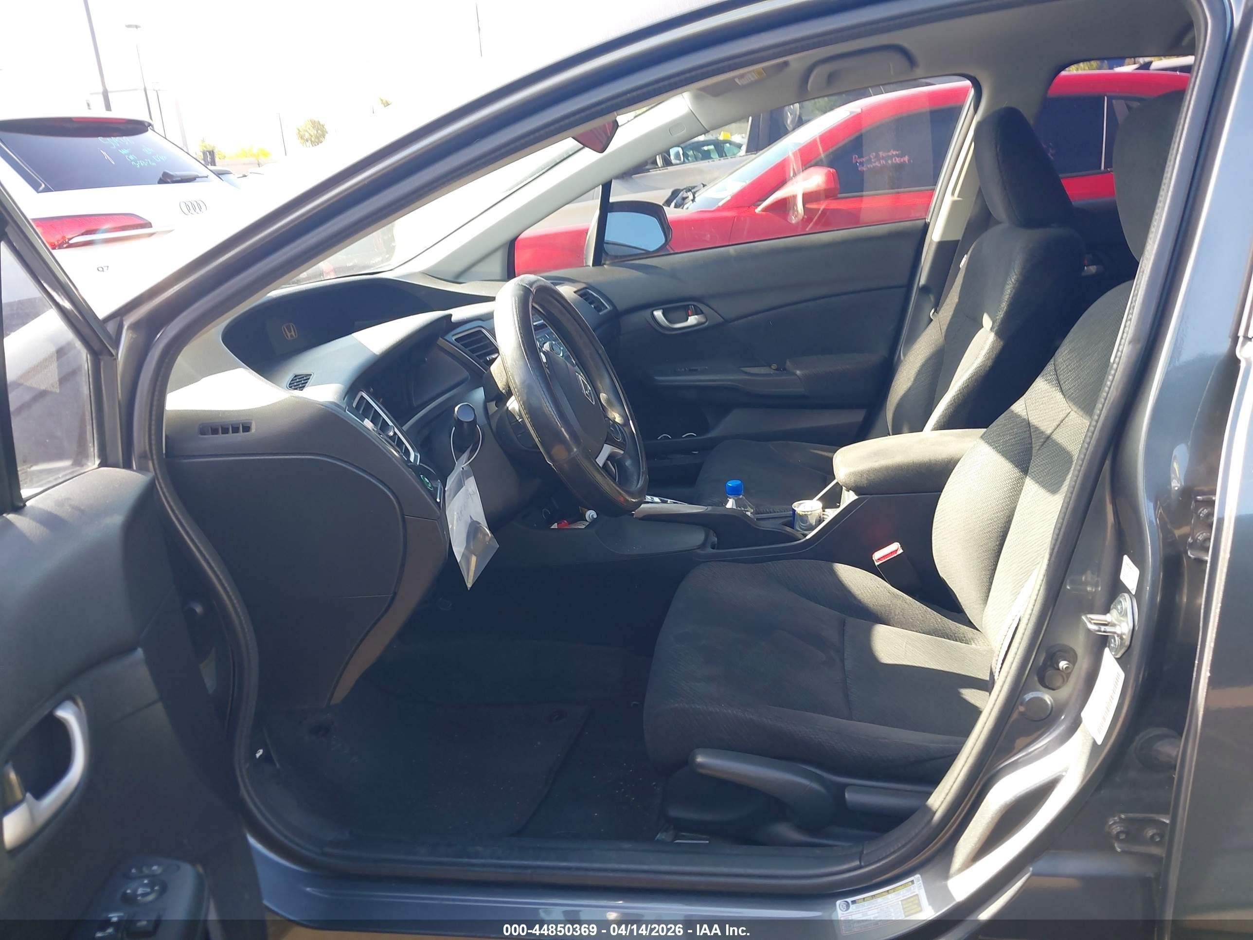 2013 Honda Civic Lx Серый vin: 19XFB2F52DE250470