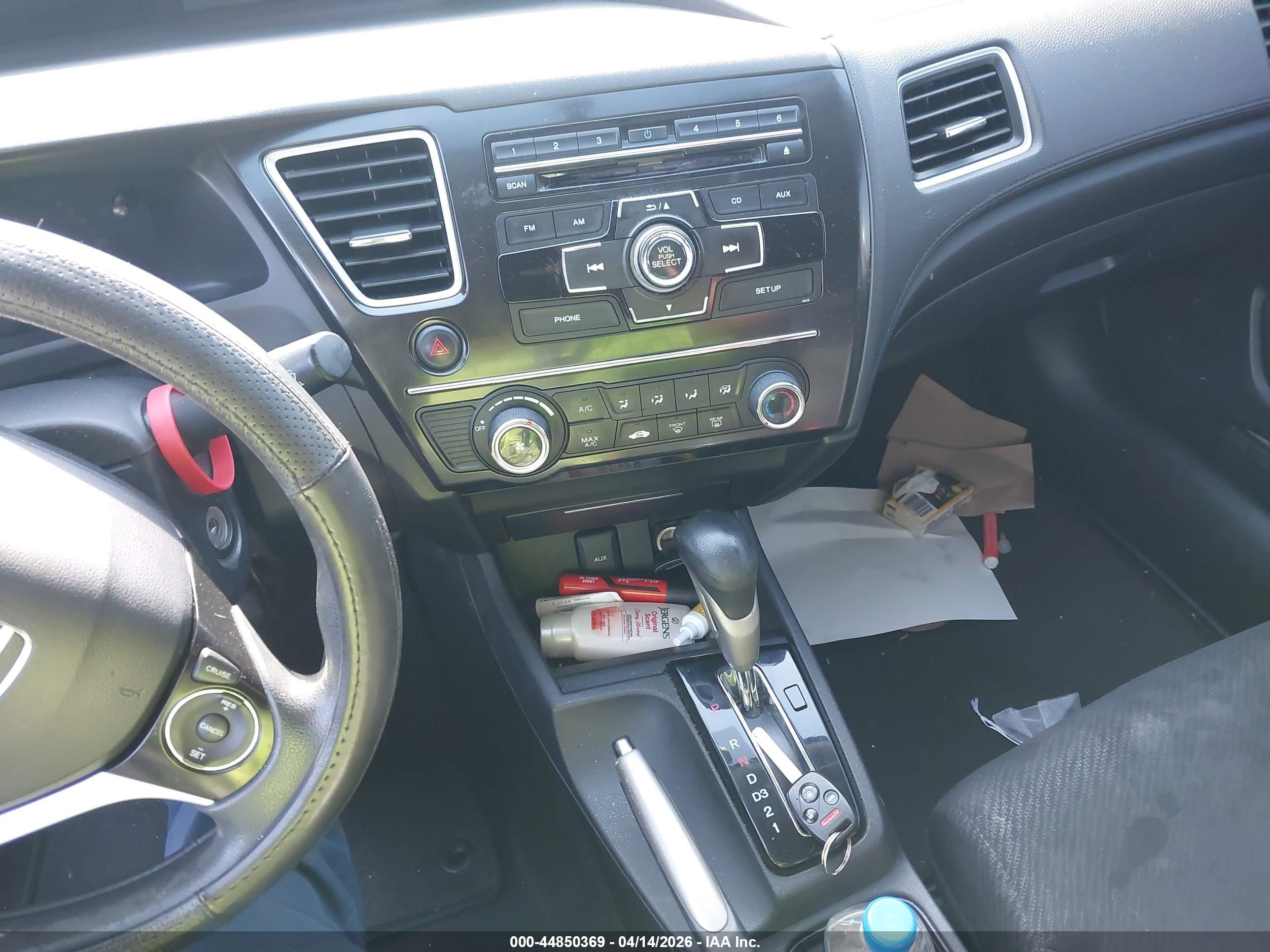 2013 Honda Civic Lx Серый vin: 19XFB2F52DE250470