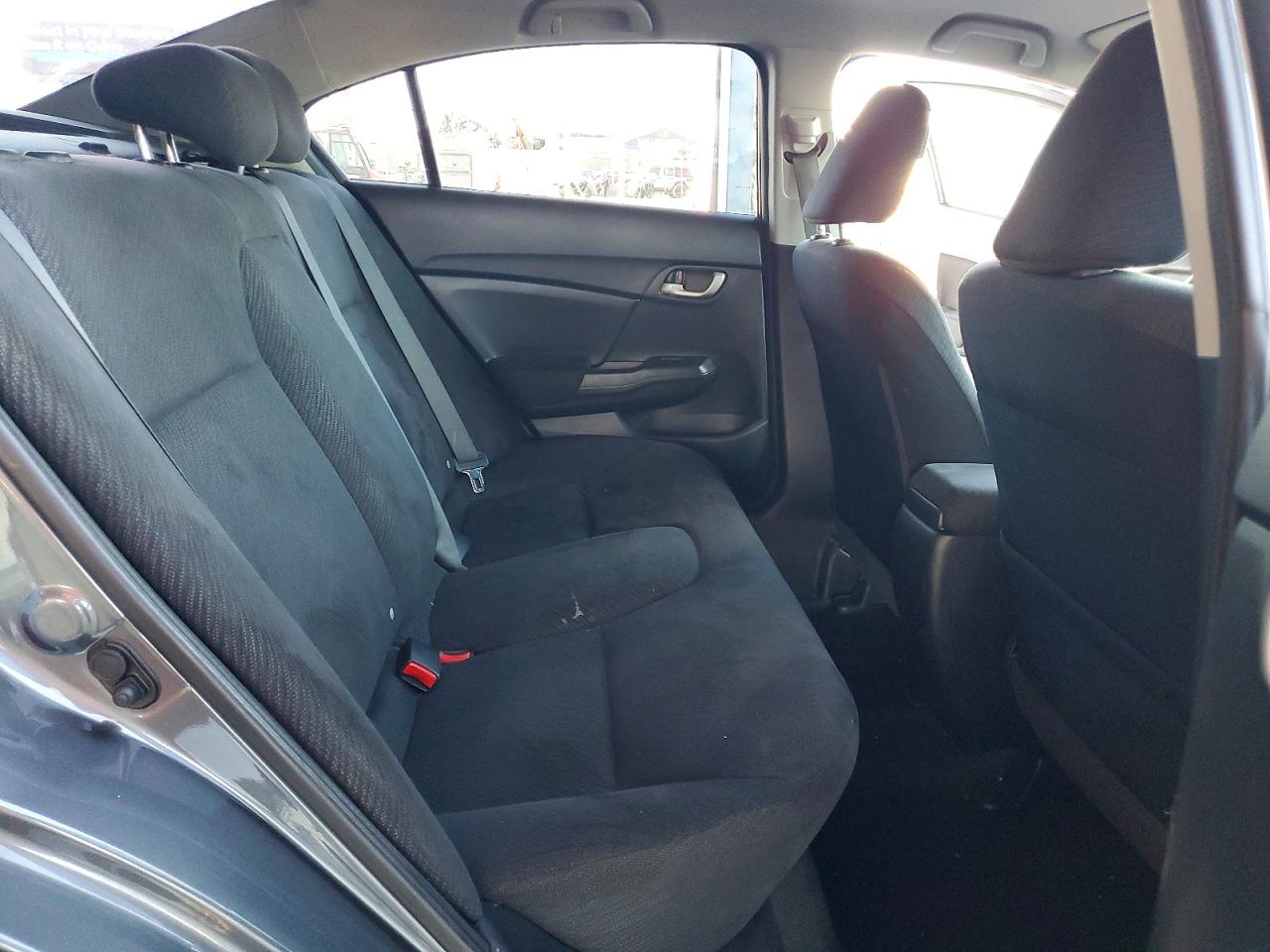 2013 Honda Civic Lx Gray vin: 19XFB2F52DE255510