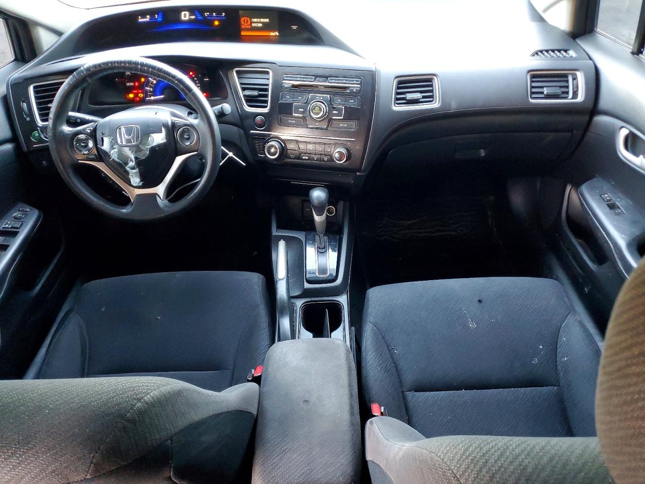 2013 Honda Civic Lx Gray vin: 19XFB2F52DE255510