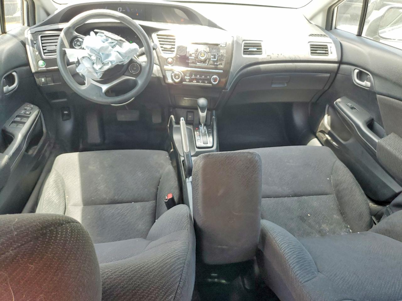 2013 Honda Civic Lx Silver vin: 19XFB2F52DE258715