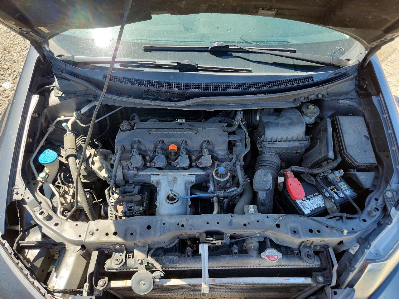2013 Honda Civic Lx Серый vin: 19XFB2F52DE260190
