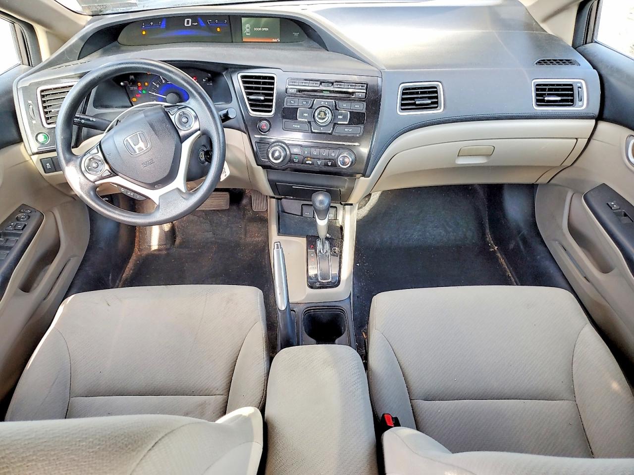 2013 Honda Civic Lx Gray vin: 19XFB2F52DE262683