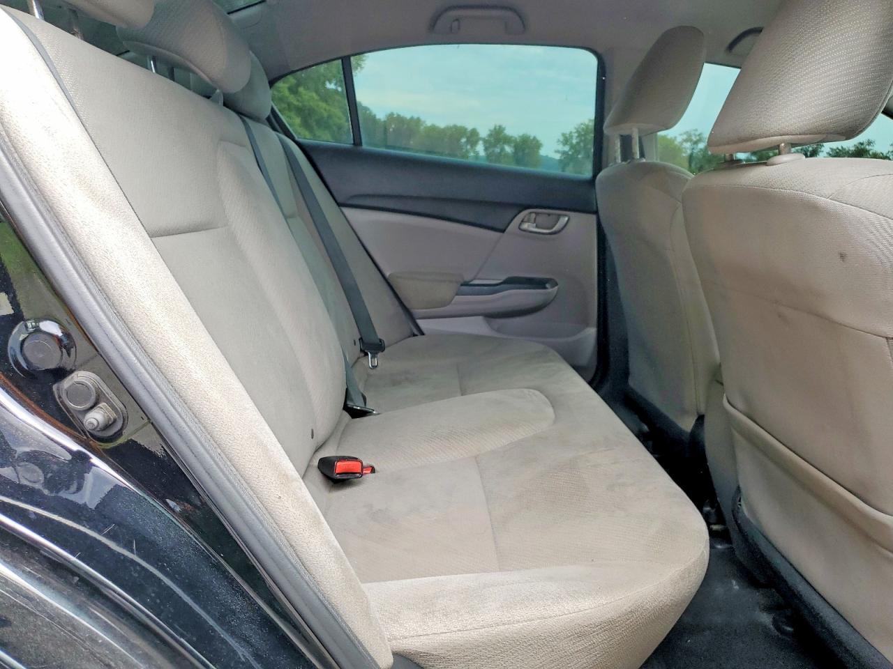 2013 Honda Civic Lx Black vin: 19XFB2F52DE274493