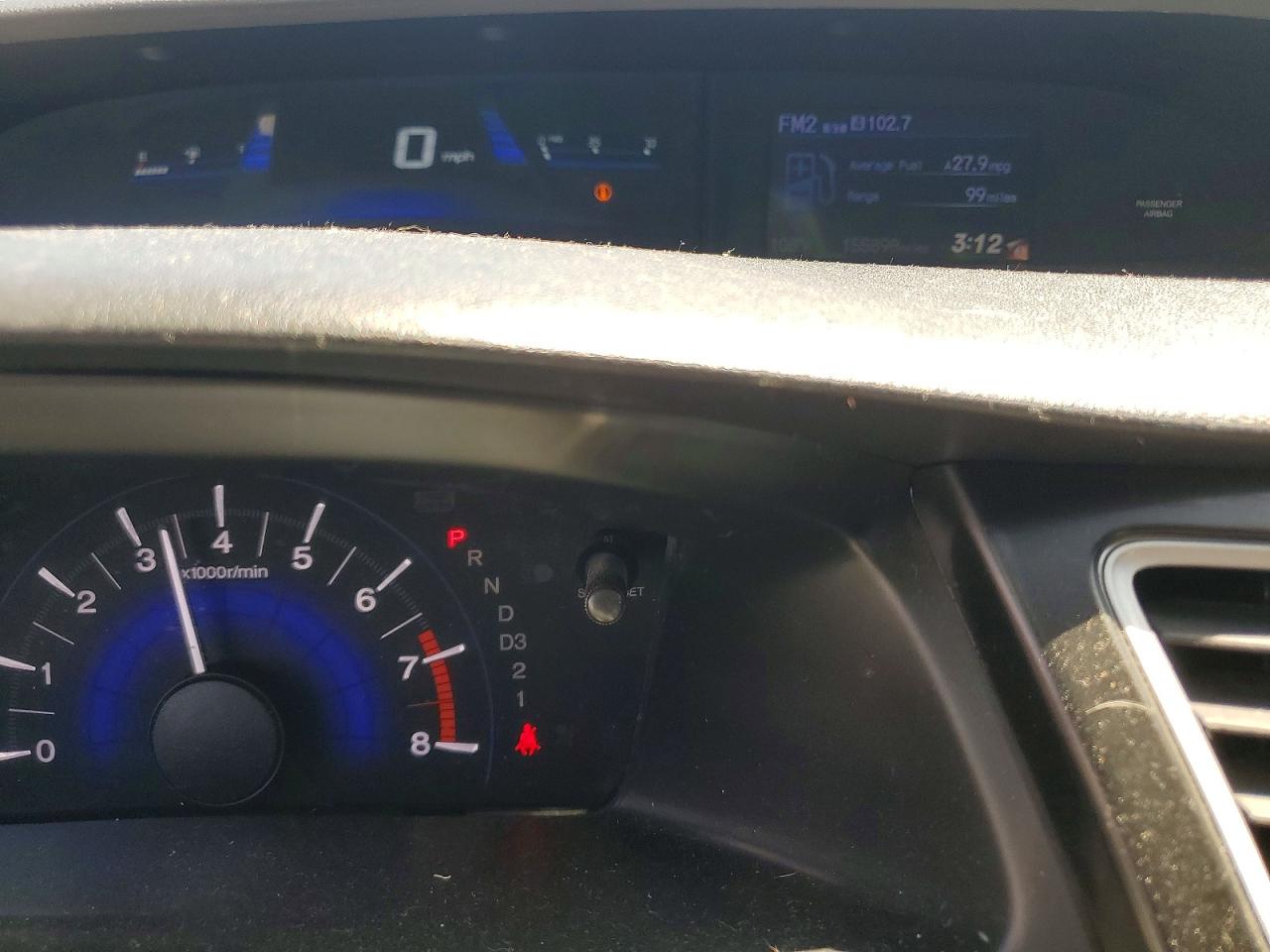 2013 Honda Civic Lx Gray vin: 19XFB2F52DE277085