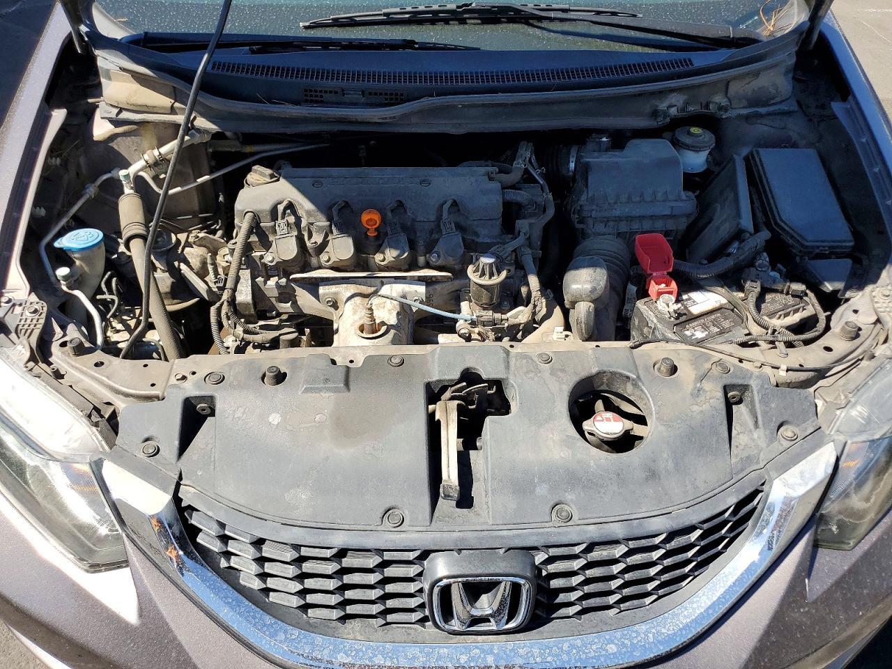 2013 Honda Civic Lx Gray vin: 19XFB2F52DE277085