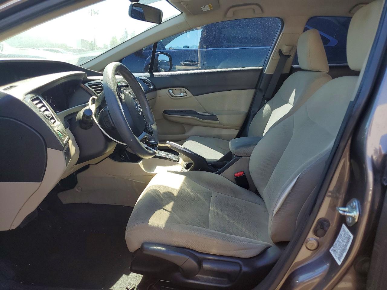 2013 Honda Civic Lx Gray vin: 19XFB2F52DE277085