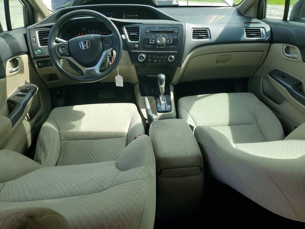 2014 Honda Civic Lx Gray vin: 19XFB2F52EE002494