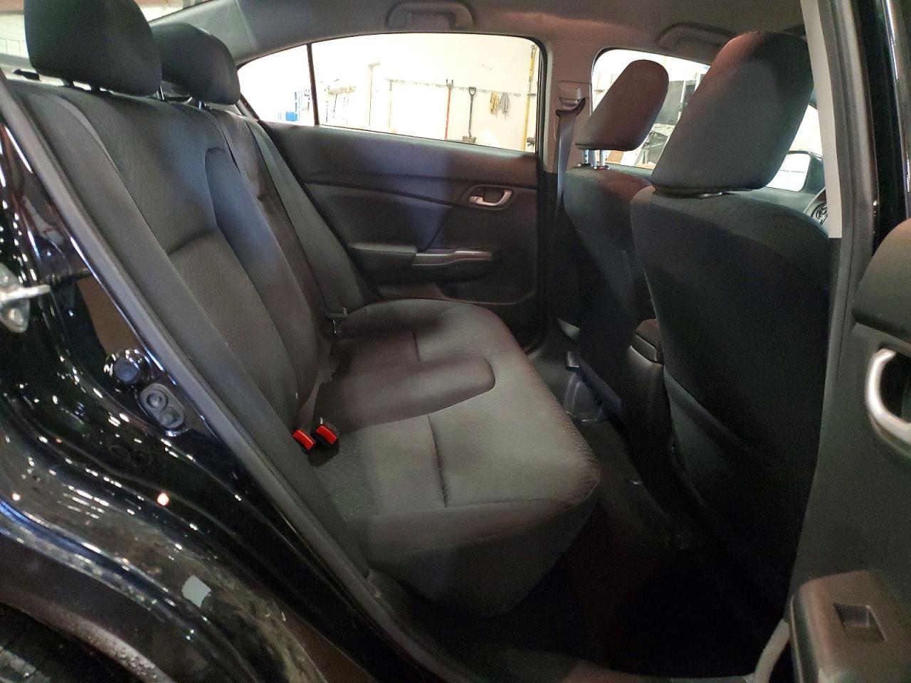 2014 Honda Civic Lx Black vin: 19XFB2F52EE003404