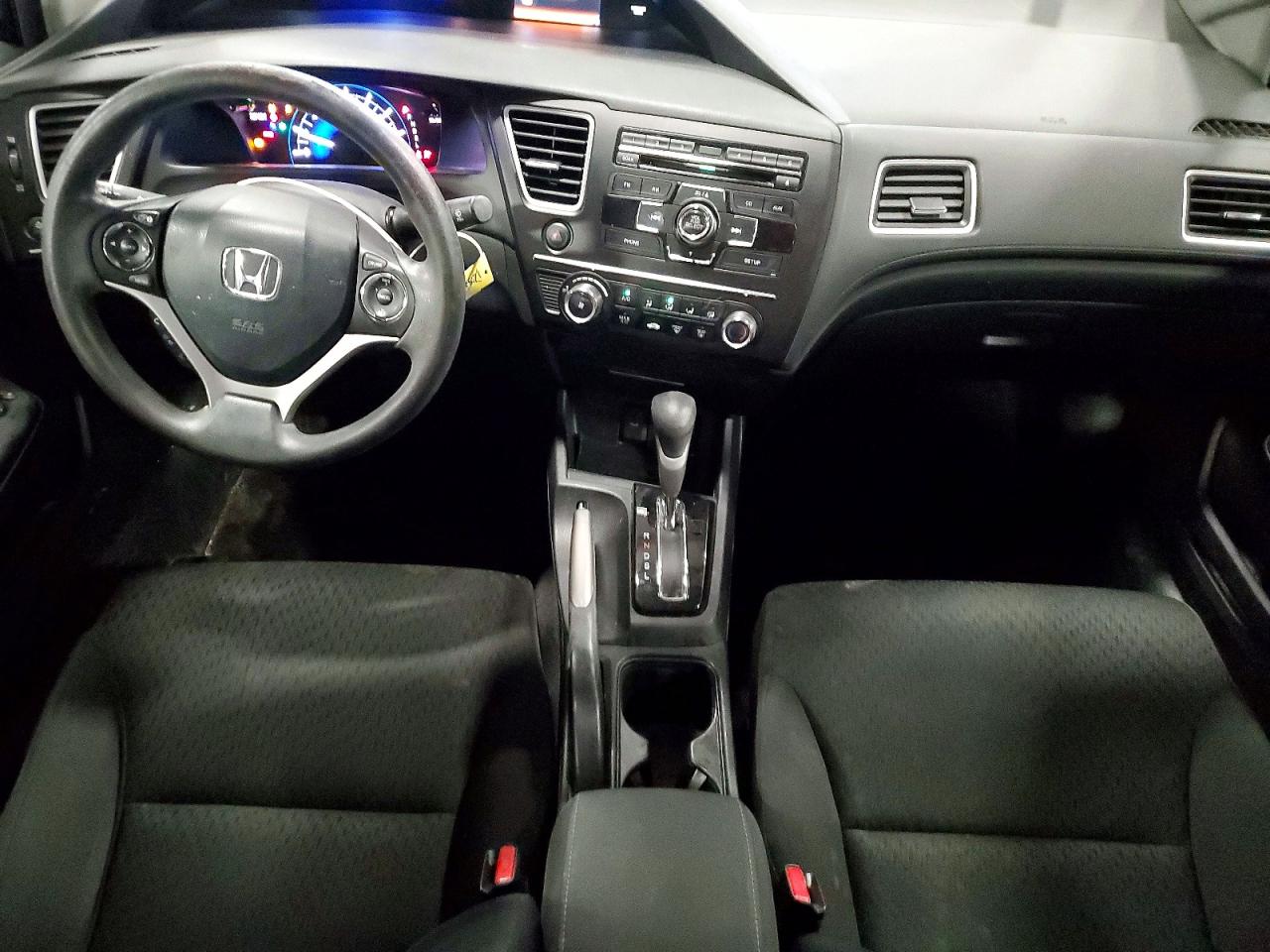 2014 Honda Civic Lx Black vin: 19XFB2F52EE003404