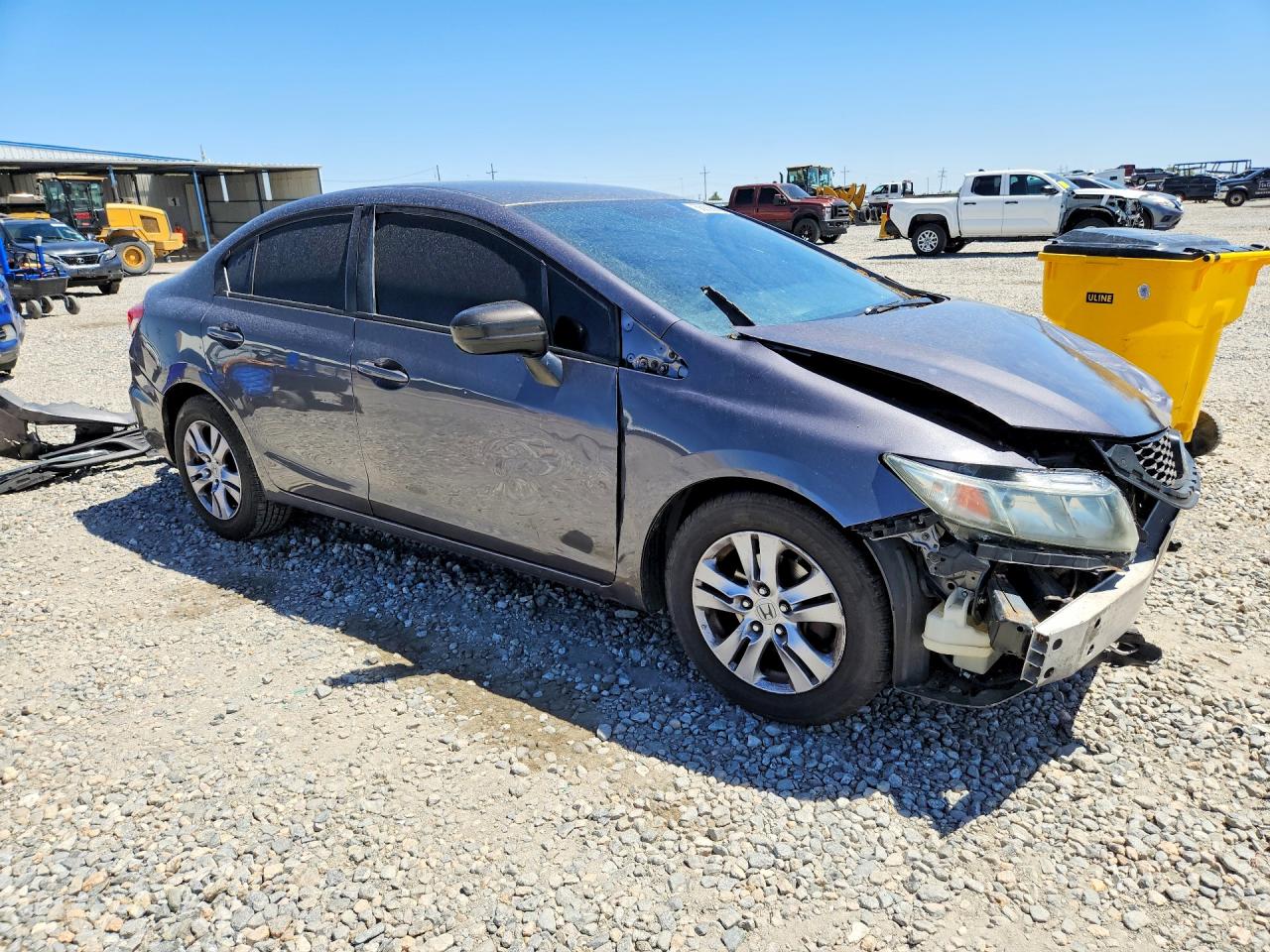2014 Honda Civic Charcoal vin: 19XFB2F52EE031459