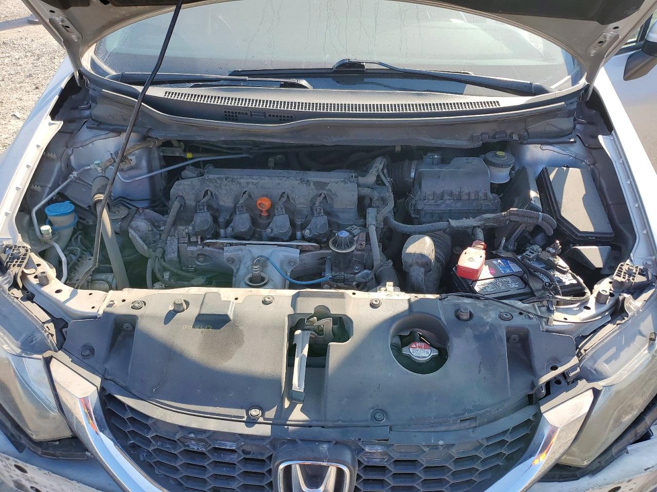 2014 Honda Civic Lx Silver vin: 19XFB2F52EE036015