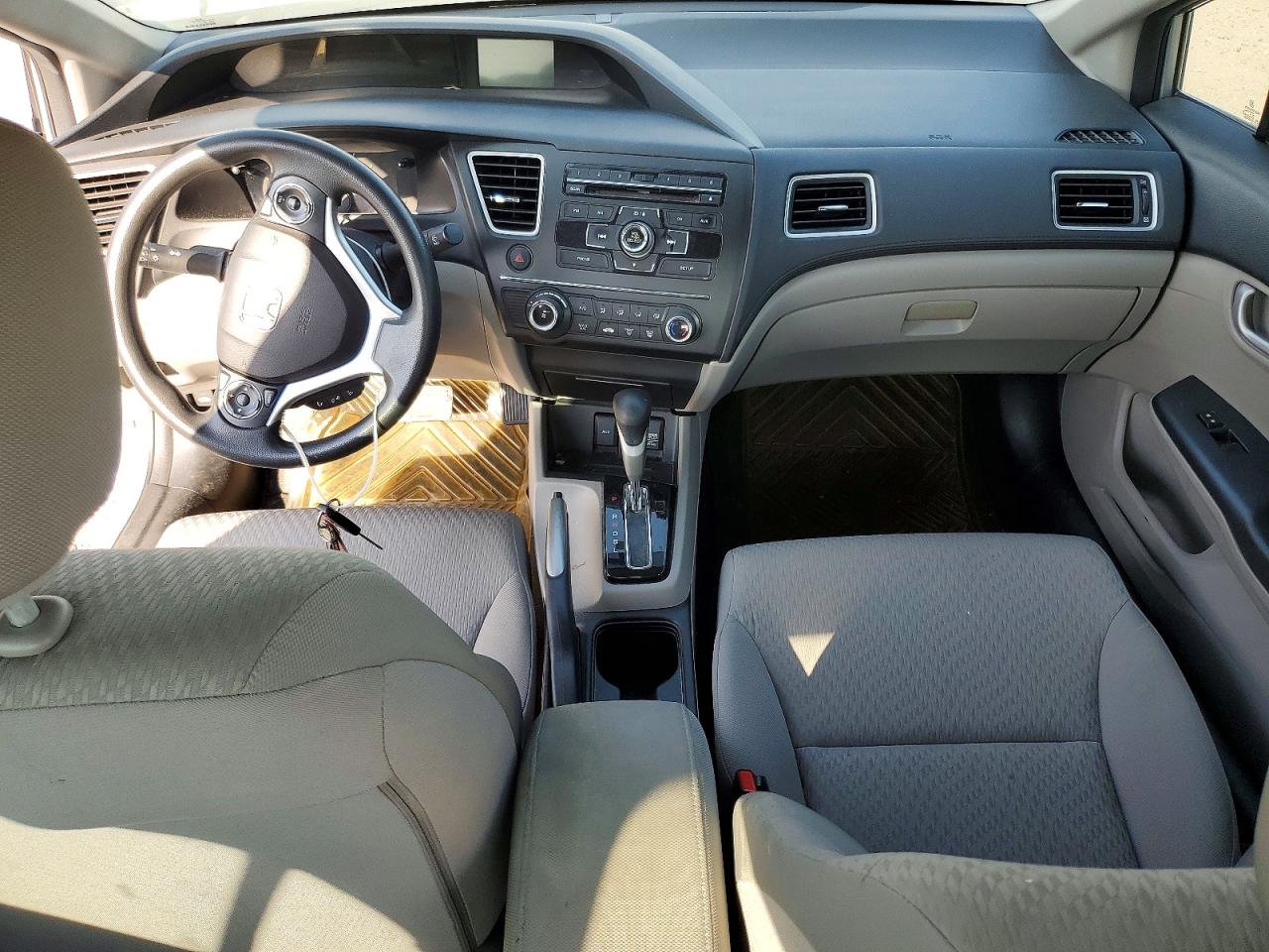 2014 Honda Civic Lx Silver vin: 19XFB2F52EE036015