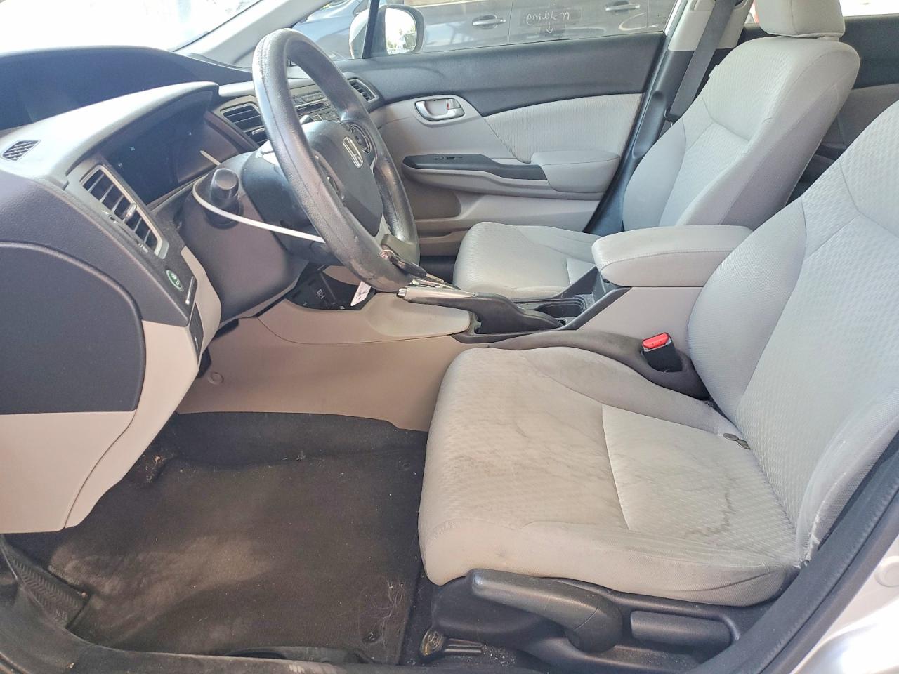 2014 Honda Civic Lx Silver vin: 19XFB2F52EE042123