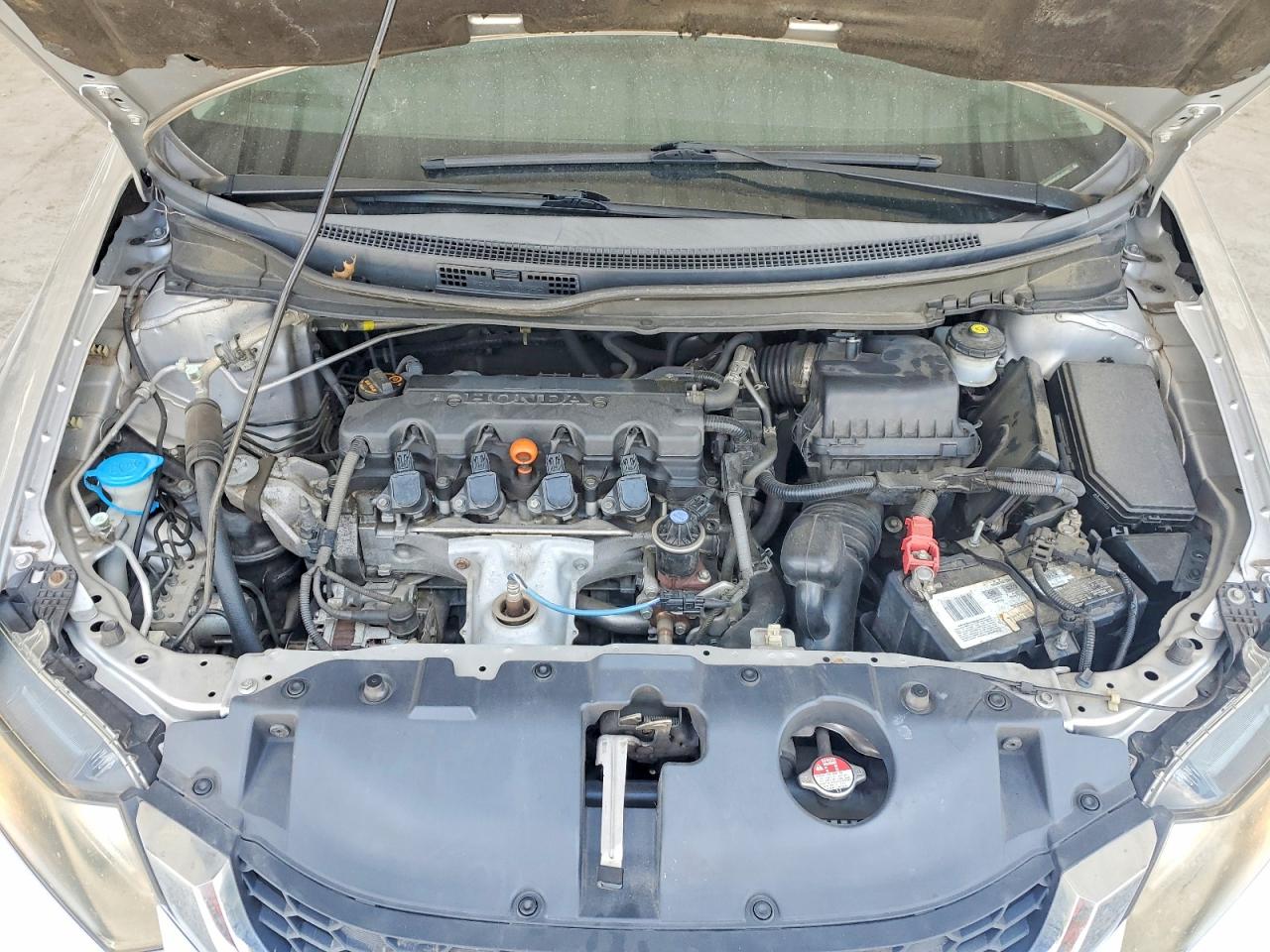 2014 Honda Civic Lx Silver vin: 19XFB2F52EE042123