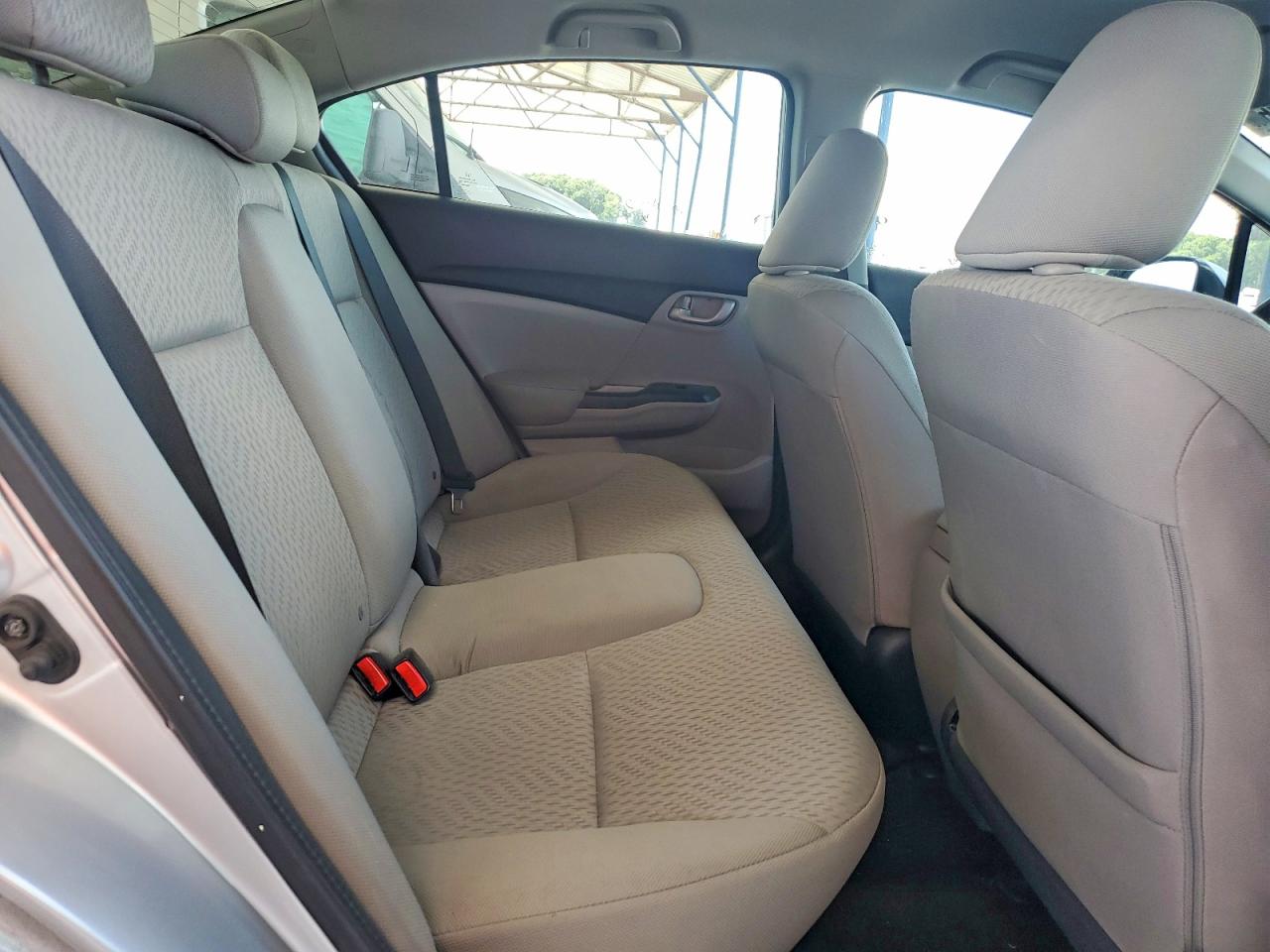 2014 Honda Civic Lx Silver vin: 19XFB2F52EE042123