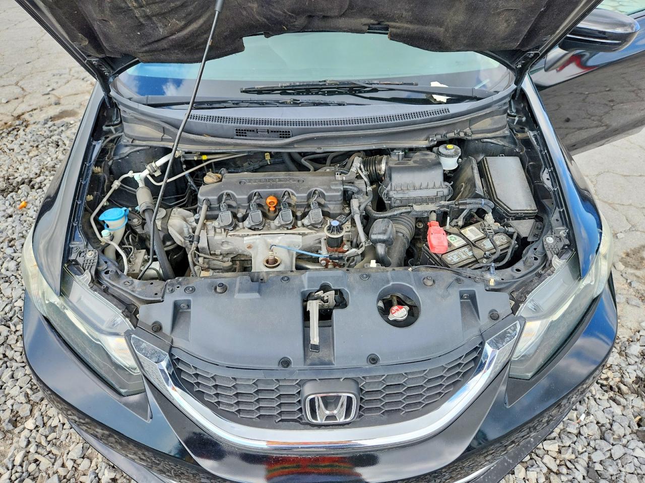 2014 Honda Civic Black vin: 19XFB2F52EE046902