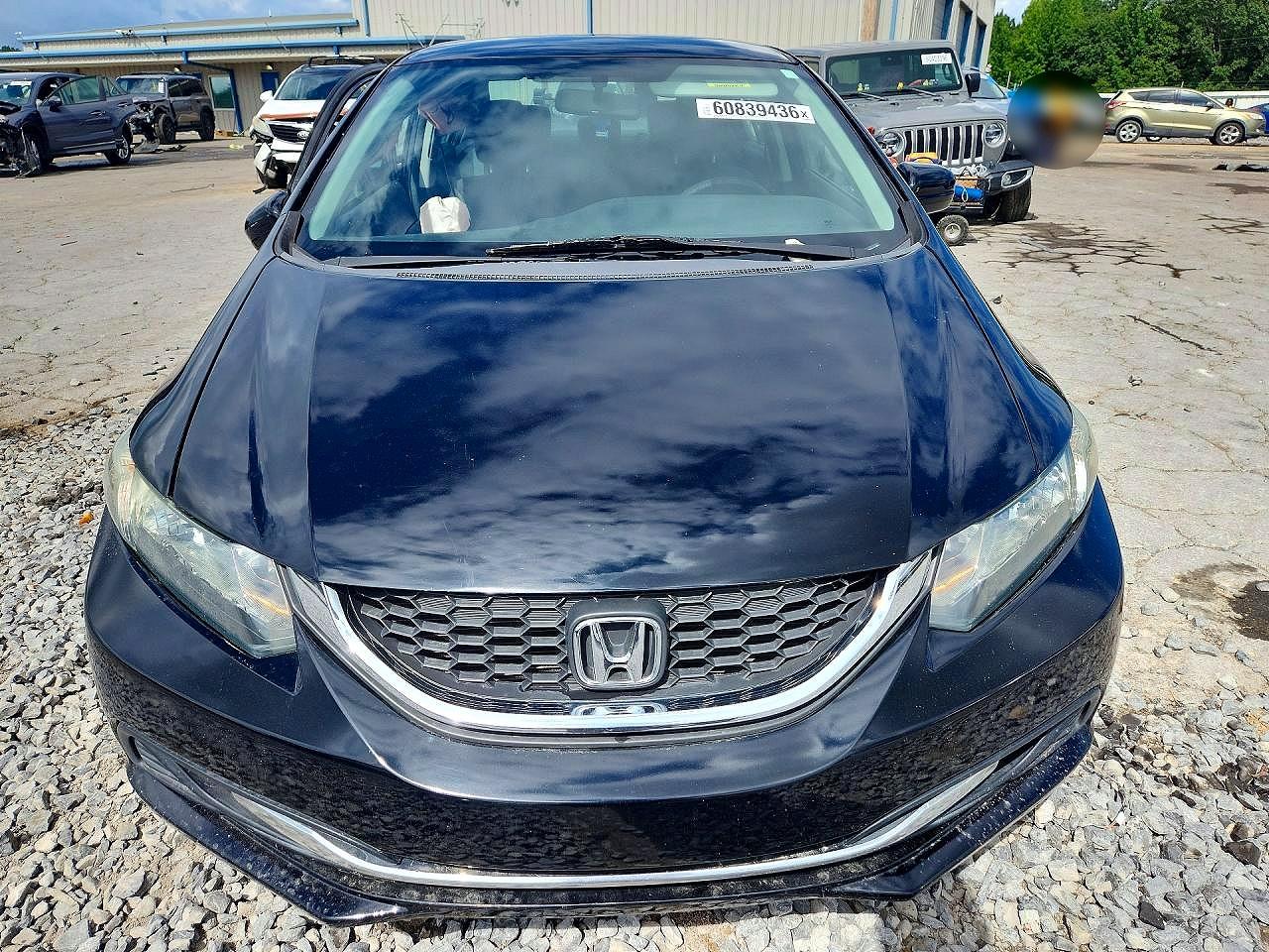 2014 Honda Civic Black vin: 19XFB2F52EE046902