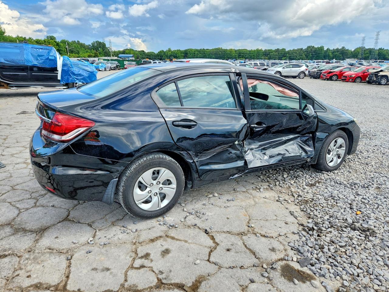 2014 Honda Civic Black vin: 19XFB2F52EE046902