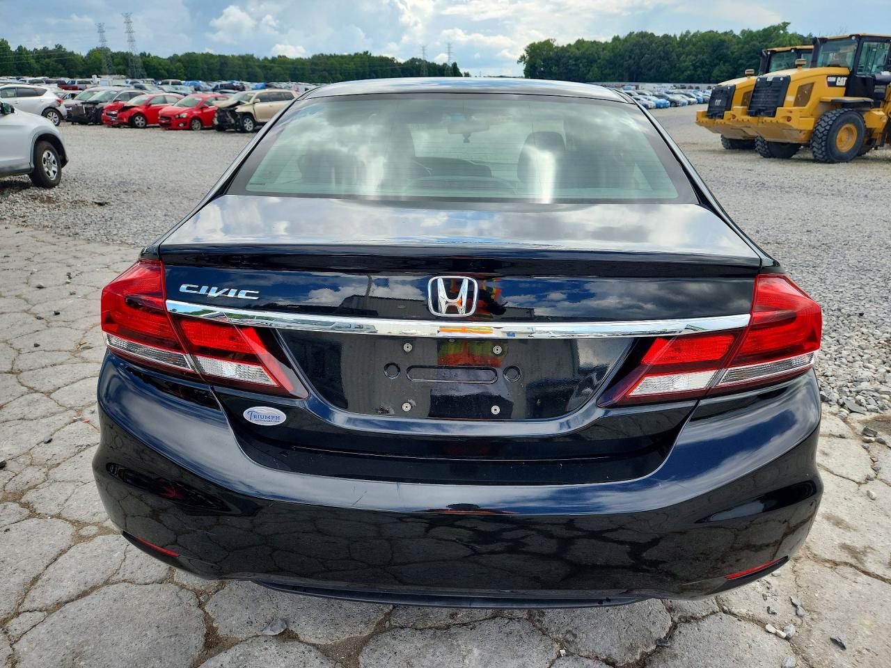 2014 Honda Civic Black vin: 19XFB2F52EE046902