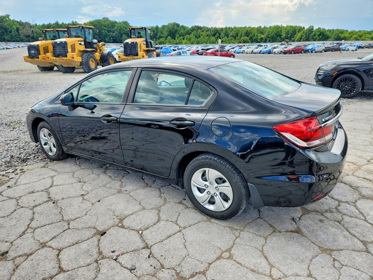 2014 Honda Civic Black vin: 19XFB2F52EE046902