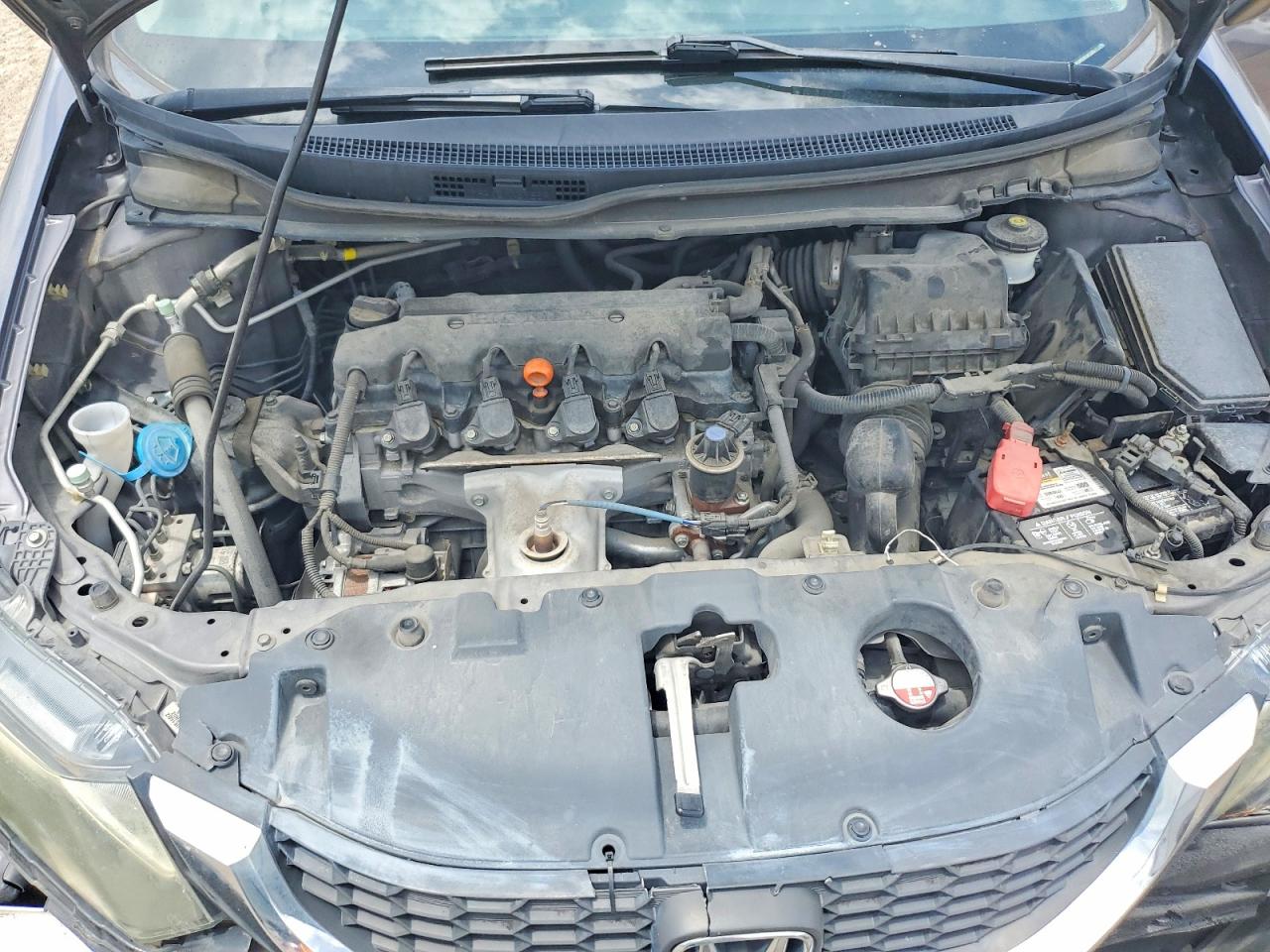 2014 Honda Civic Lx Charcoal vin: 19XFB2F52EE053008