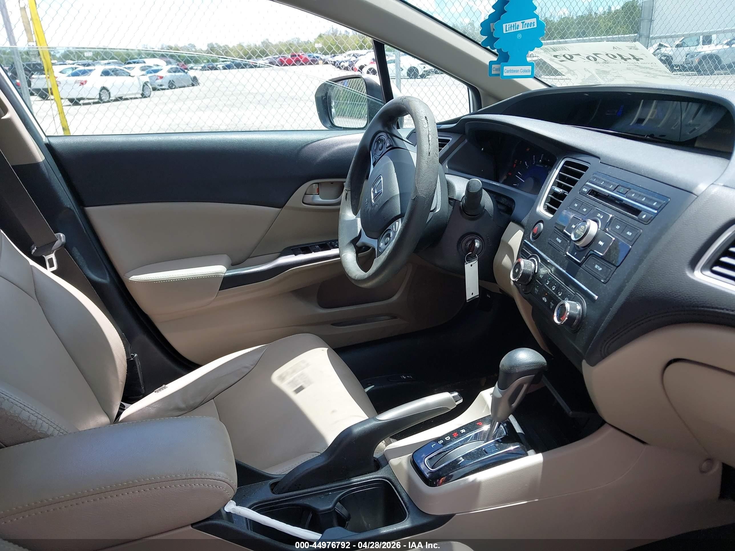 2014 Honda Civic Lx White vin: 19XFB2F52EE062758