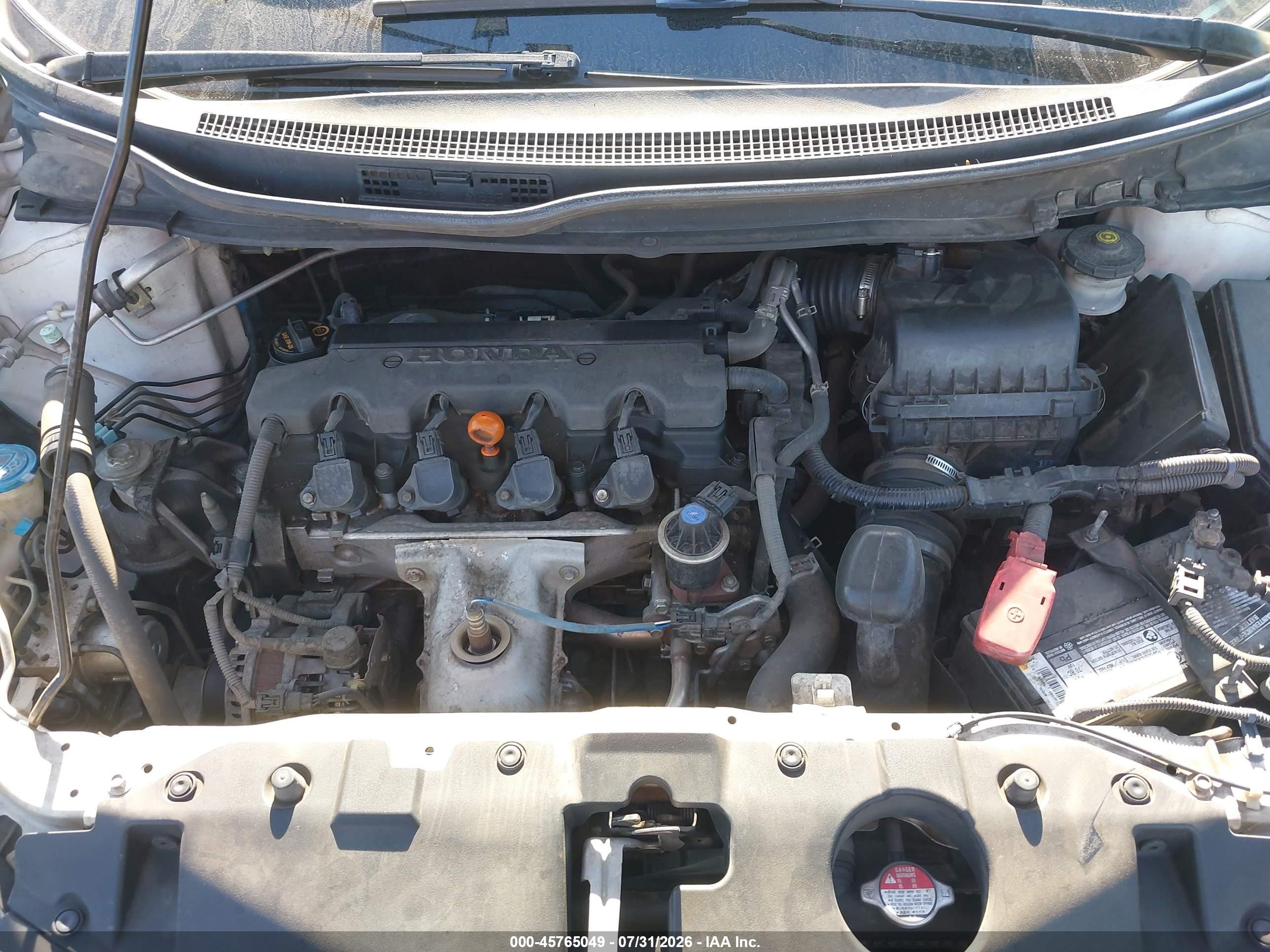 2014 Honda Civic Lx Белый vin: 19XFB2F52EE204543